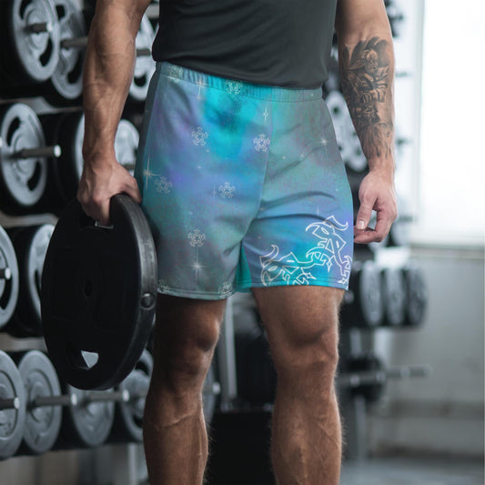 Athletic Shorts “Light Blue Cosmos”