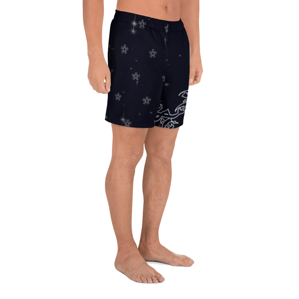 Athletic Shorts “Black Starry Night”