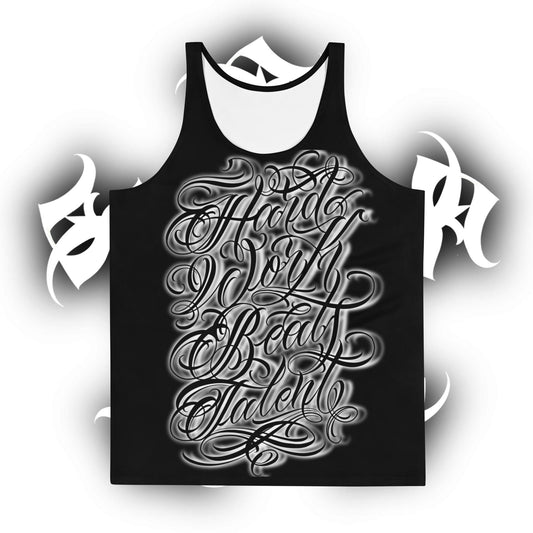 Tank Top “Hard Work Beats Talent”