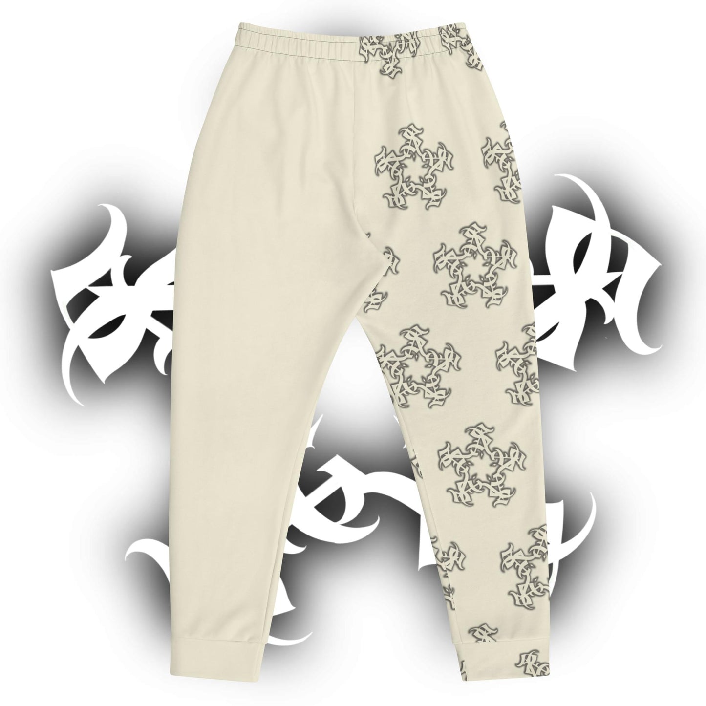 Joggers- Apricot White