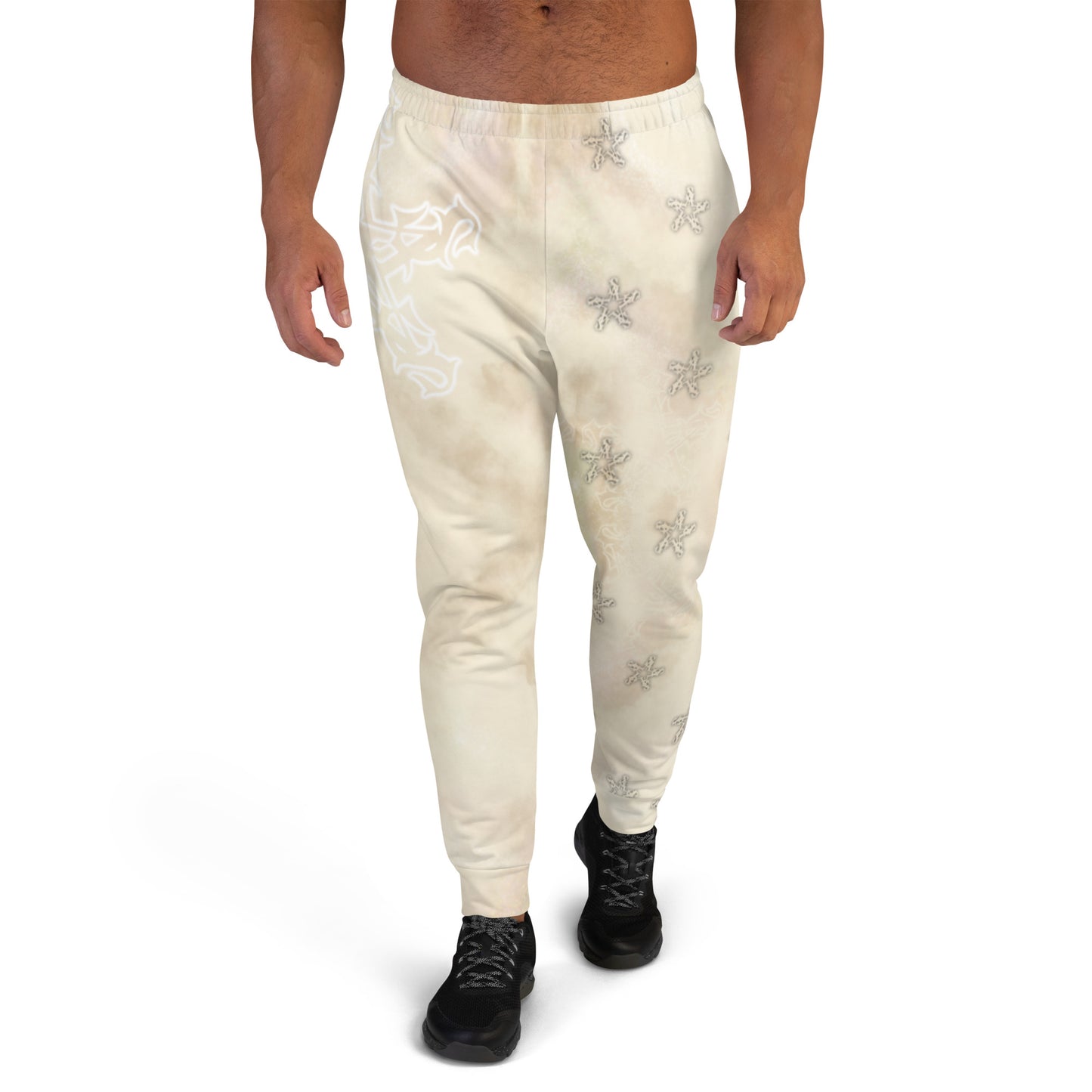 Joggers - Apricot white storm