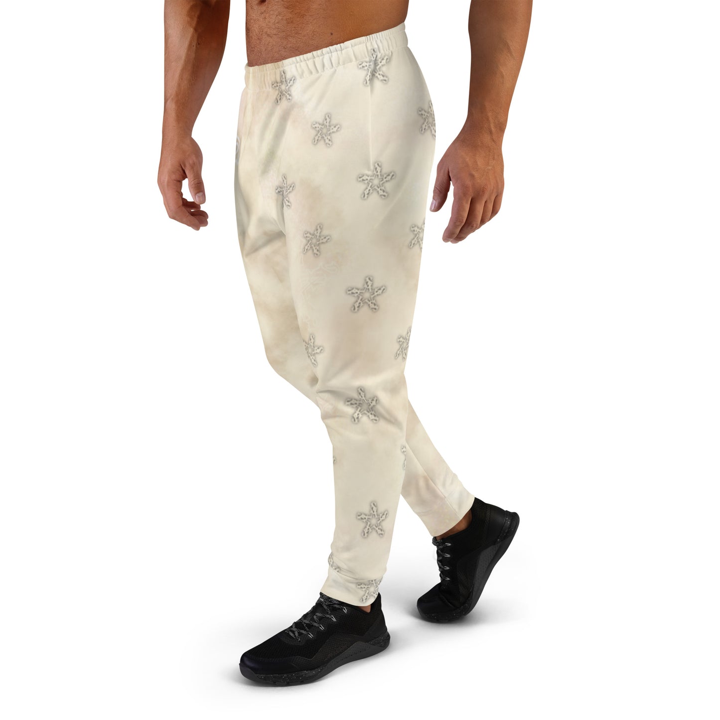 Joggers - Apricot white storm