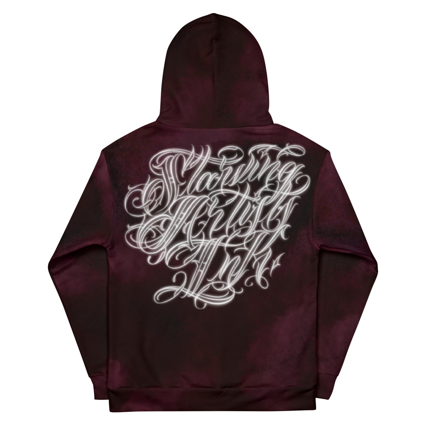 Hoodie - Burgundy Storm SAInk
