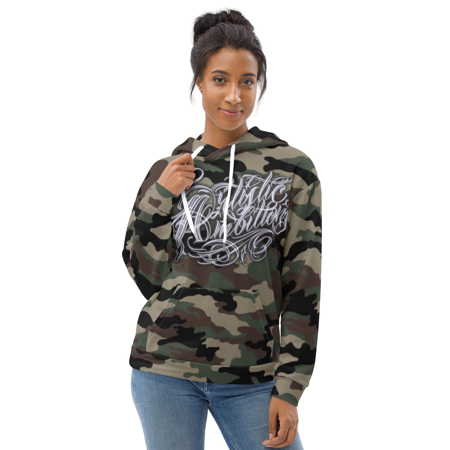 Hoodie - Camo Green “Artistic Ambitions”