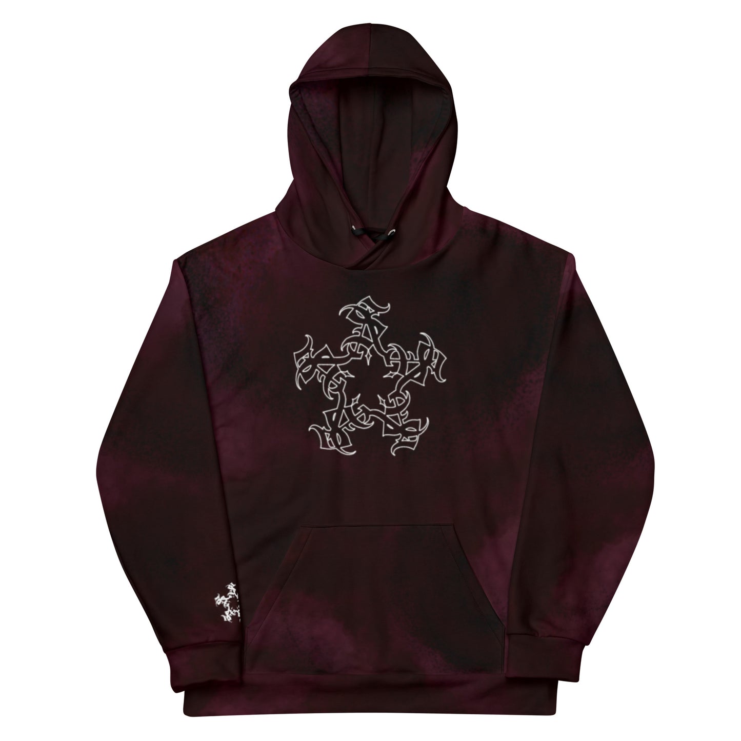 Hoodie - Burgundy Storm SAInk