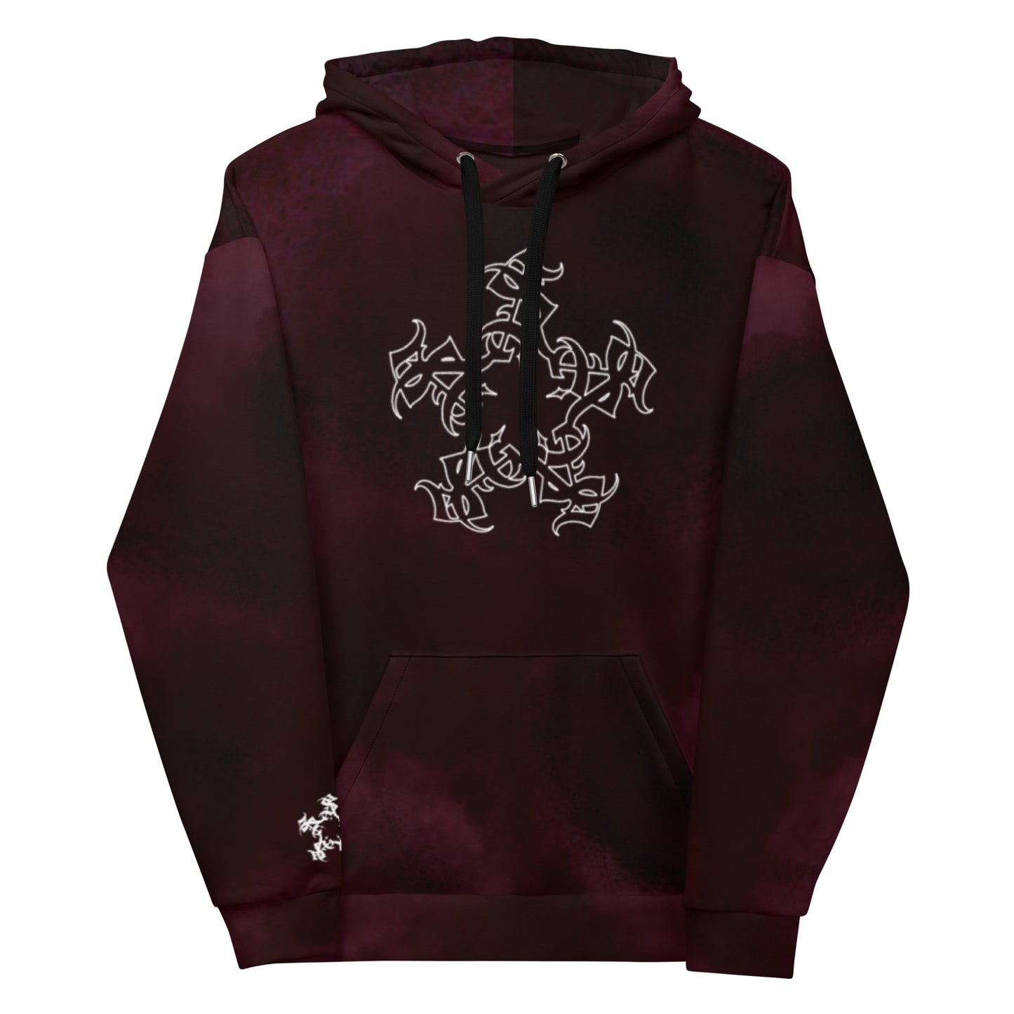 Hoodie - Burgundy Storm SAInk