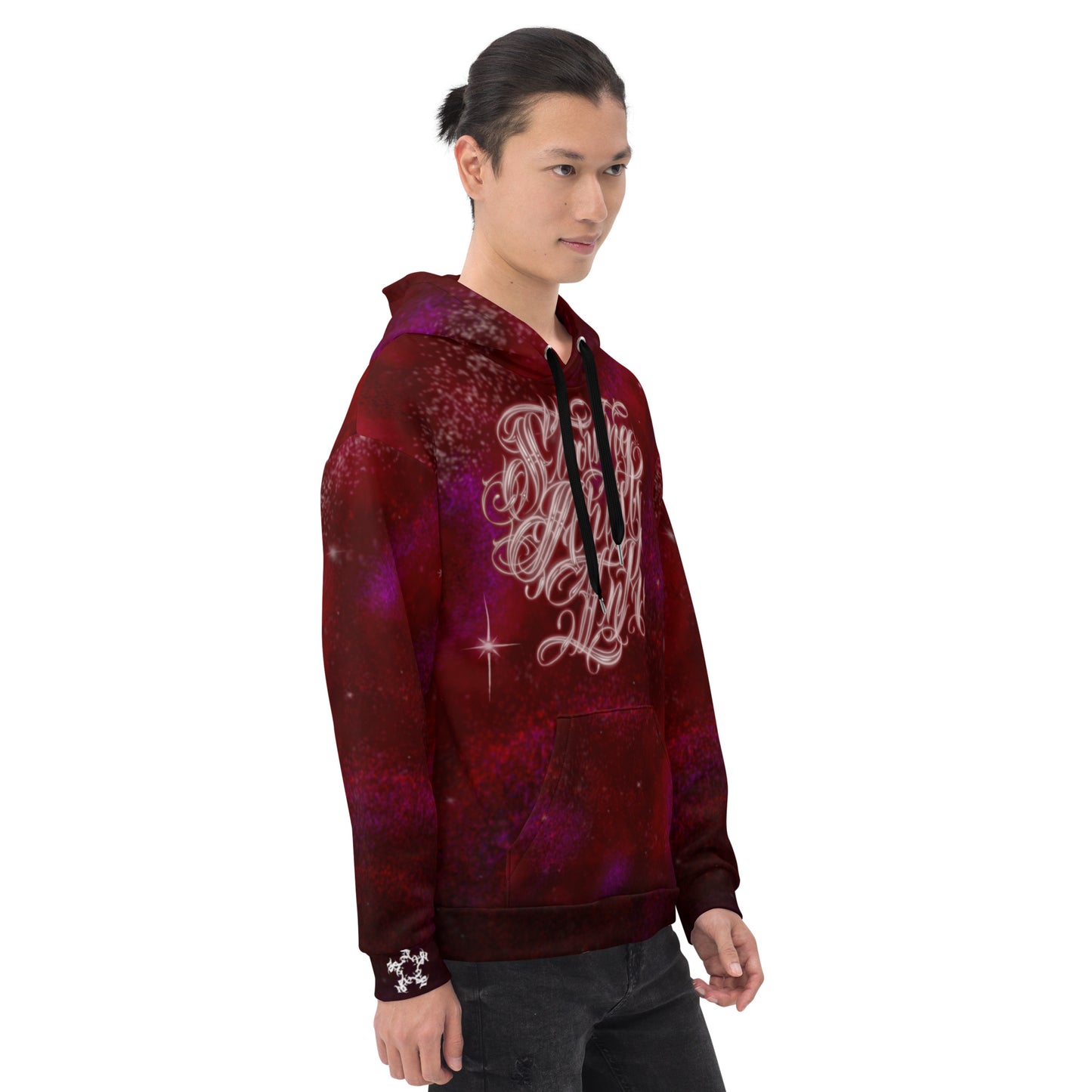 Hoodie Red Galaxy SAInk