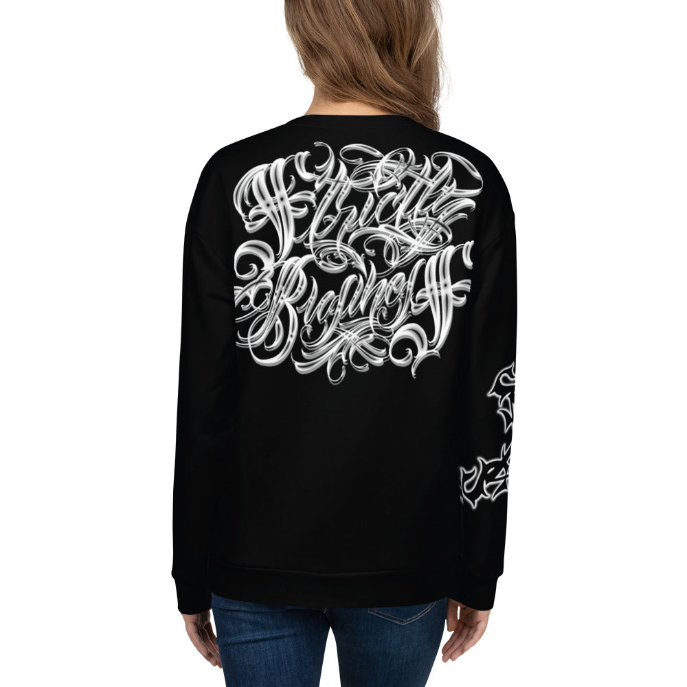 Sweatshirt “prohibition Era” Strictly Biz BACK