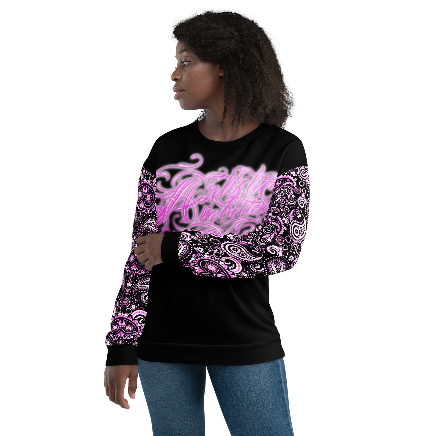 Sweatshirt - Bubblegum Pink -  “Artistic Ambition”