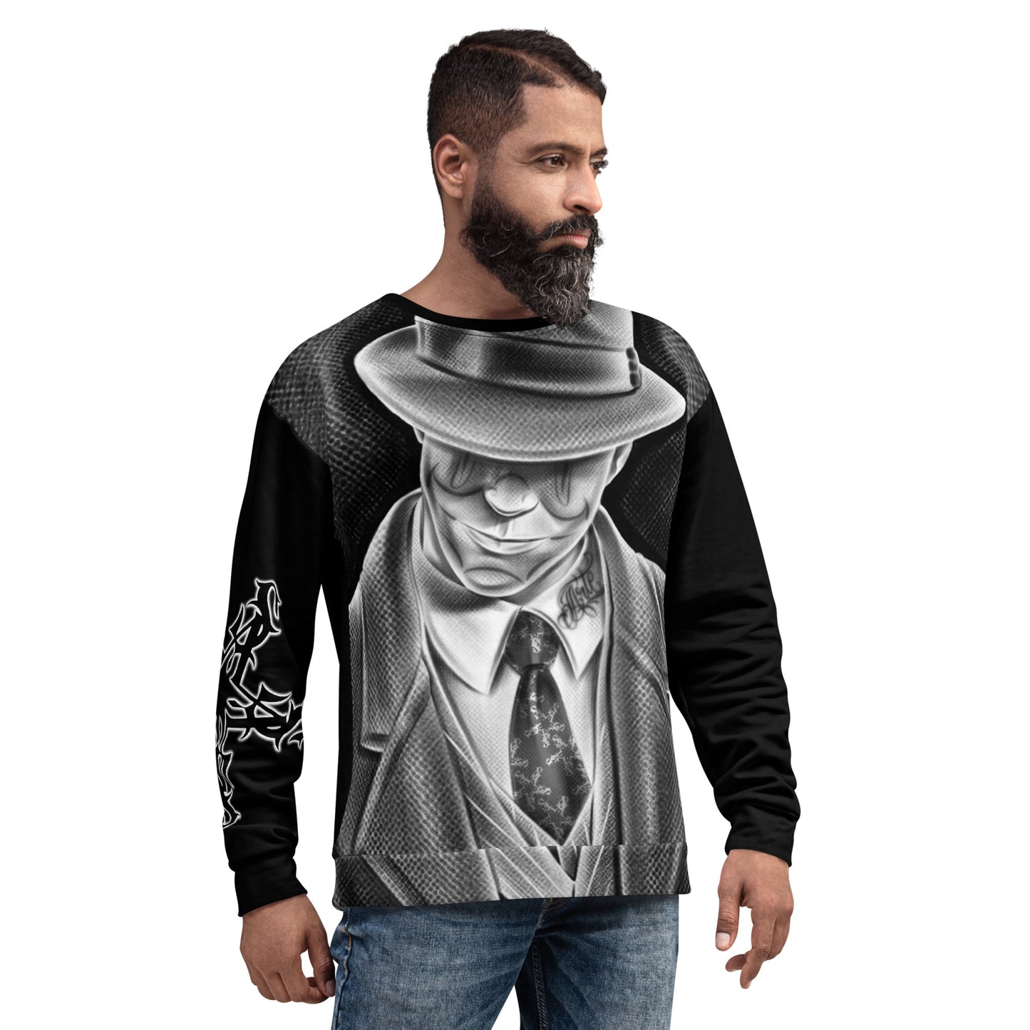 Sweatshirt “prohibition Era” Strictly Biz BACK