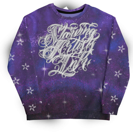 Unisex Sweatshirt “Purple Galaxy SAInk”