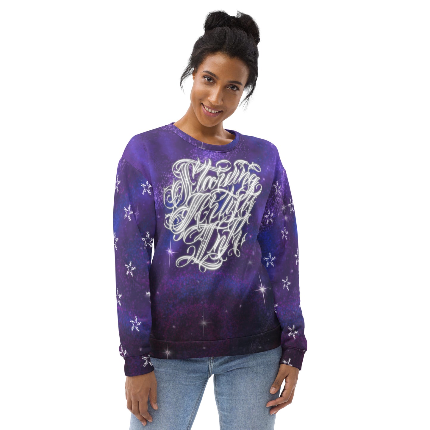 Unisex Sweatshirt “Purple Galaxy SAInk”