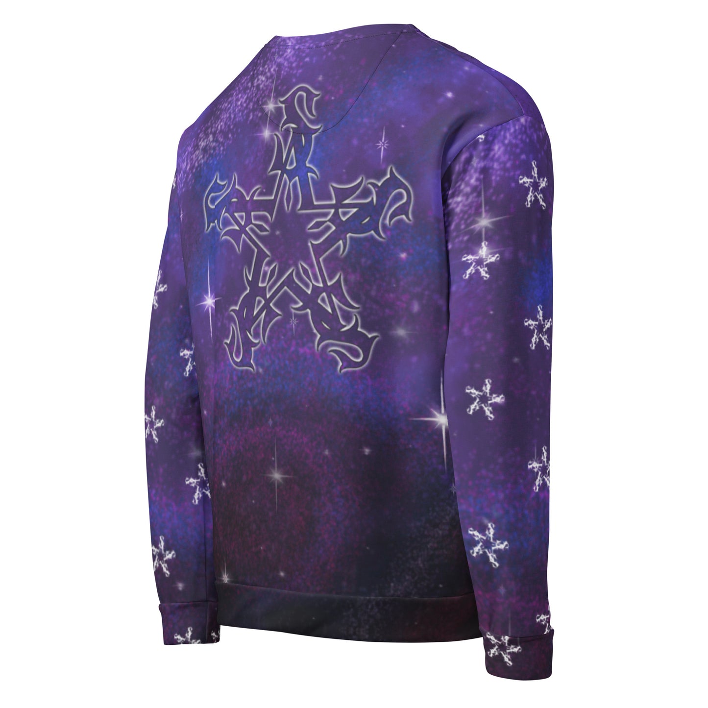 Unisex Sweatshirt “Purple Galaxy SAInk”