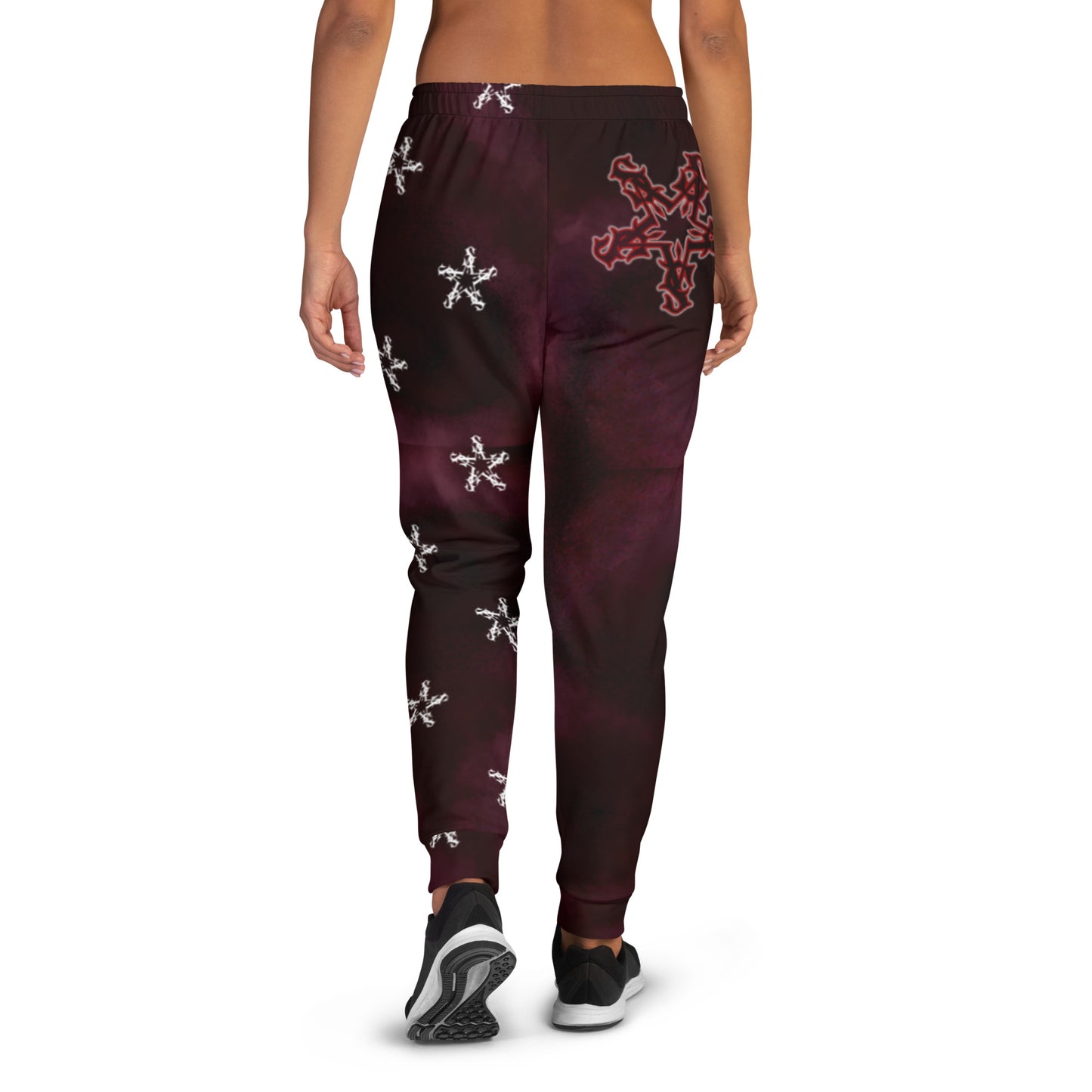 Women's Joggers  - Burgundy