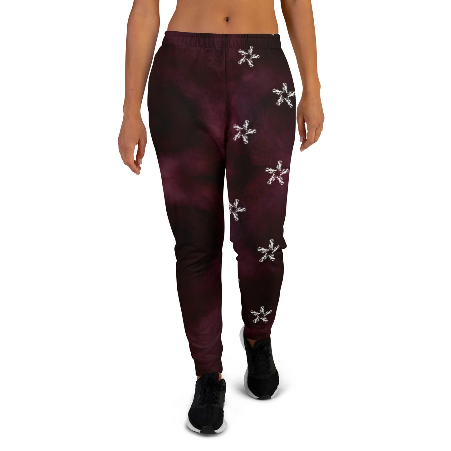 Women's Joggers  - Burgundy