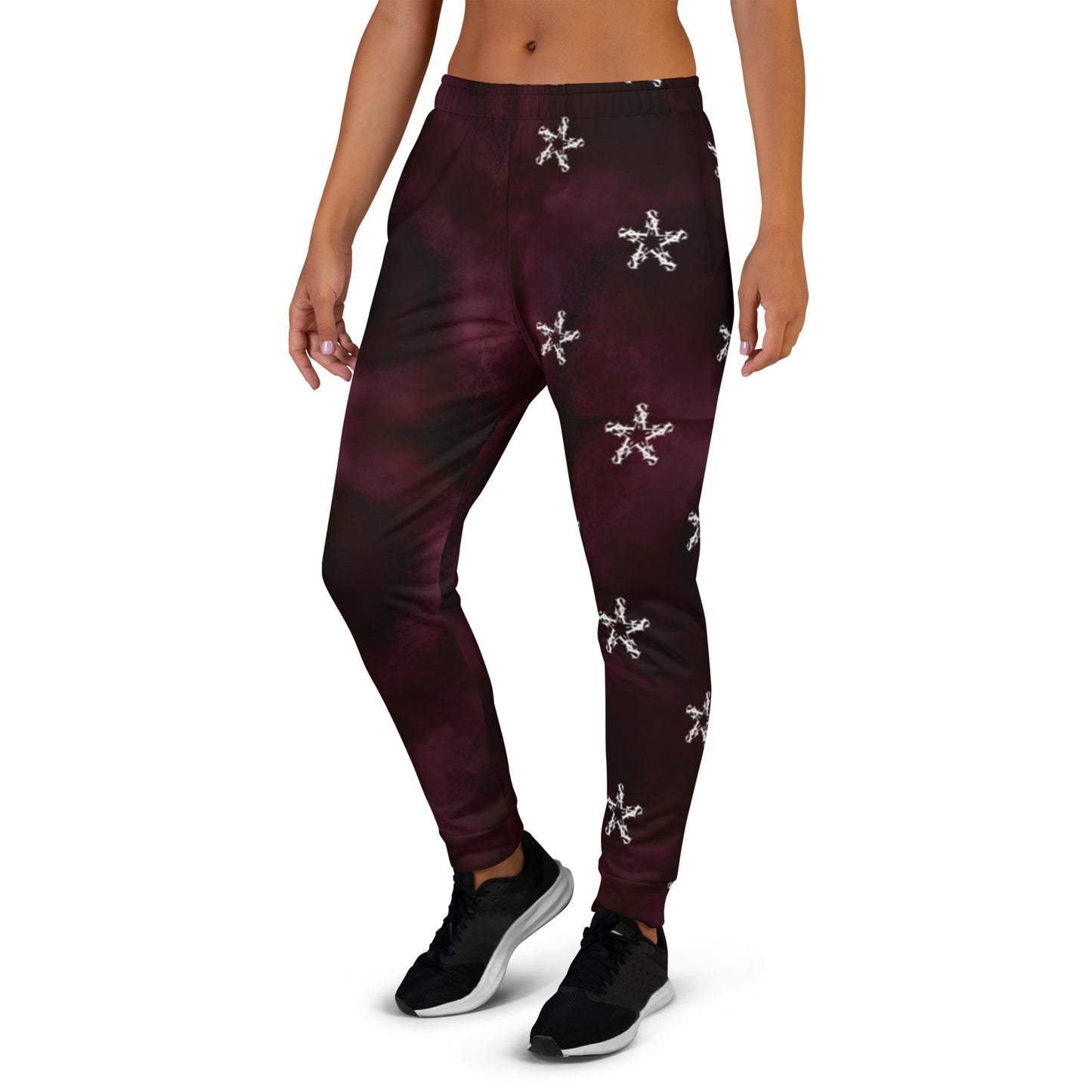 Women's Joggers  - Burgundy