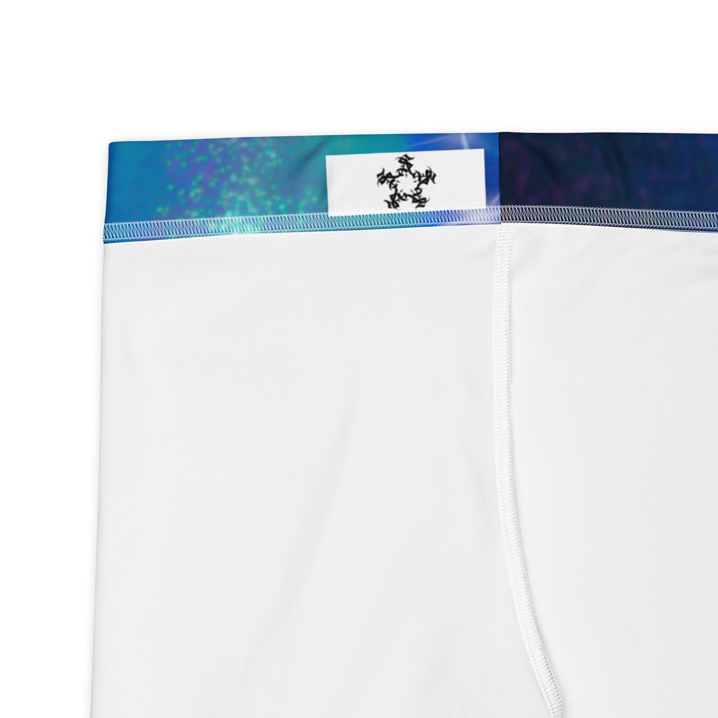 Yoga Shorts “Royal Blue Cosmos”