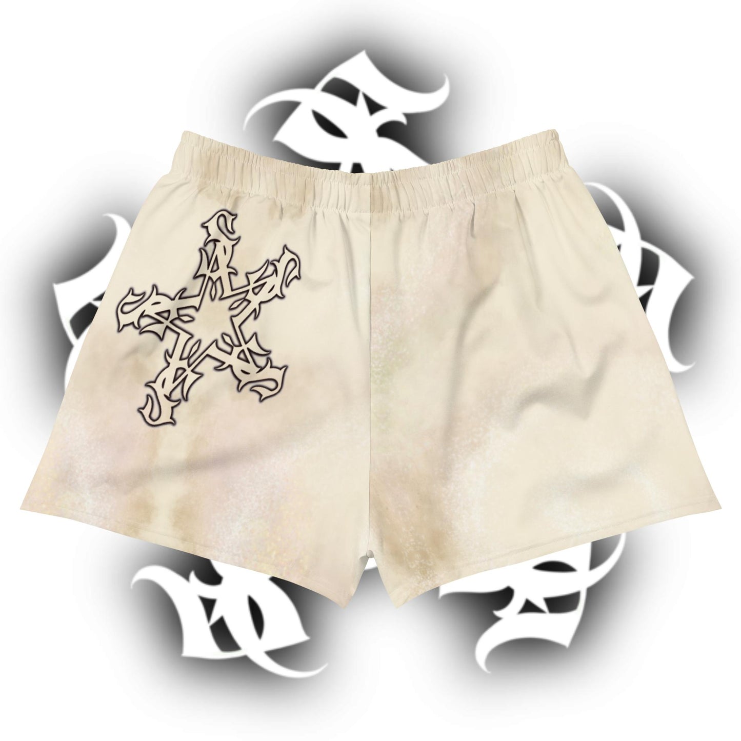 Athletic Shorts Apricot white smoke