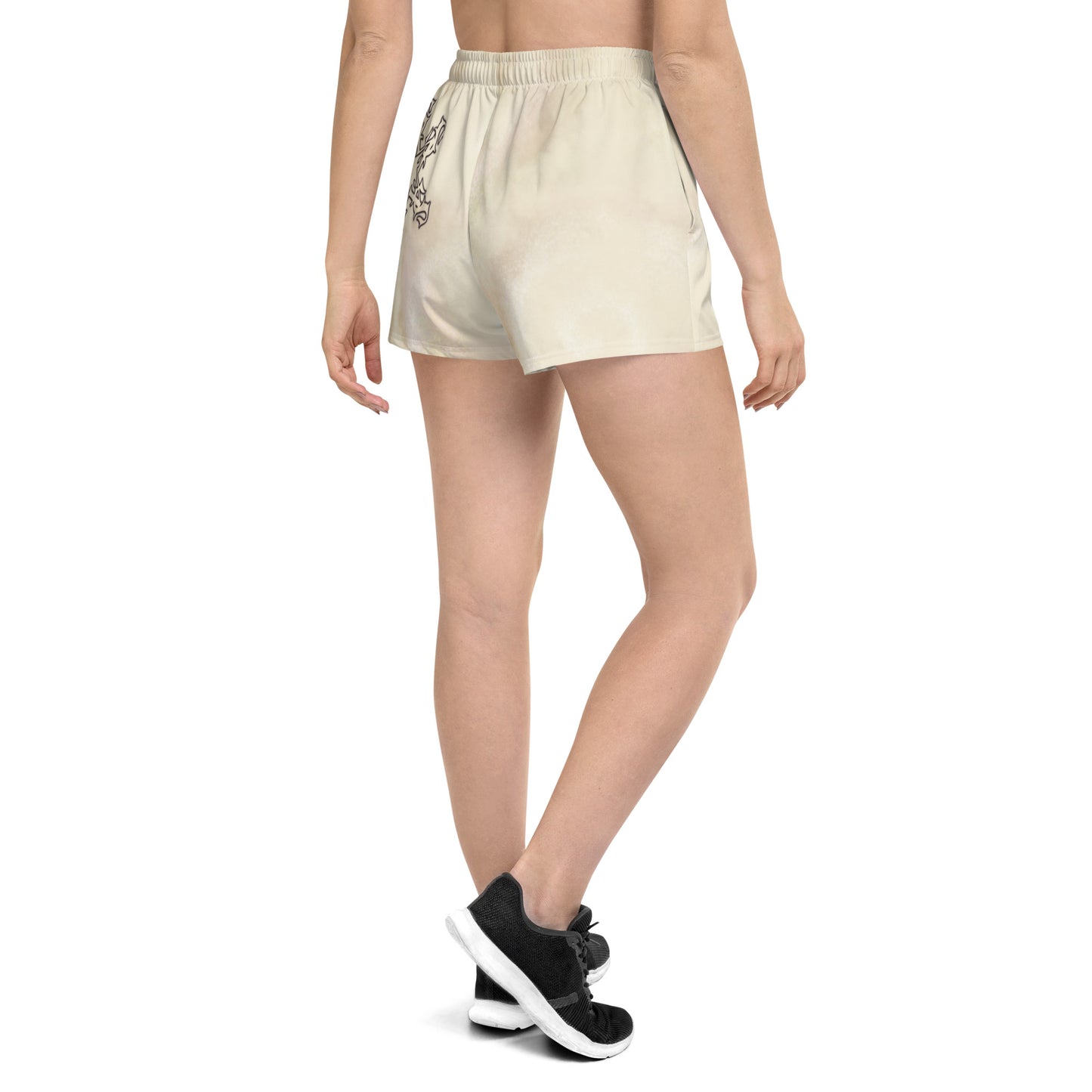 Athletic Shorts Apricot white smoke