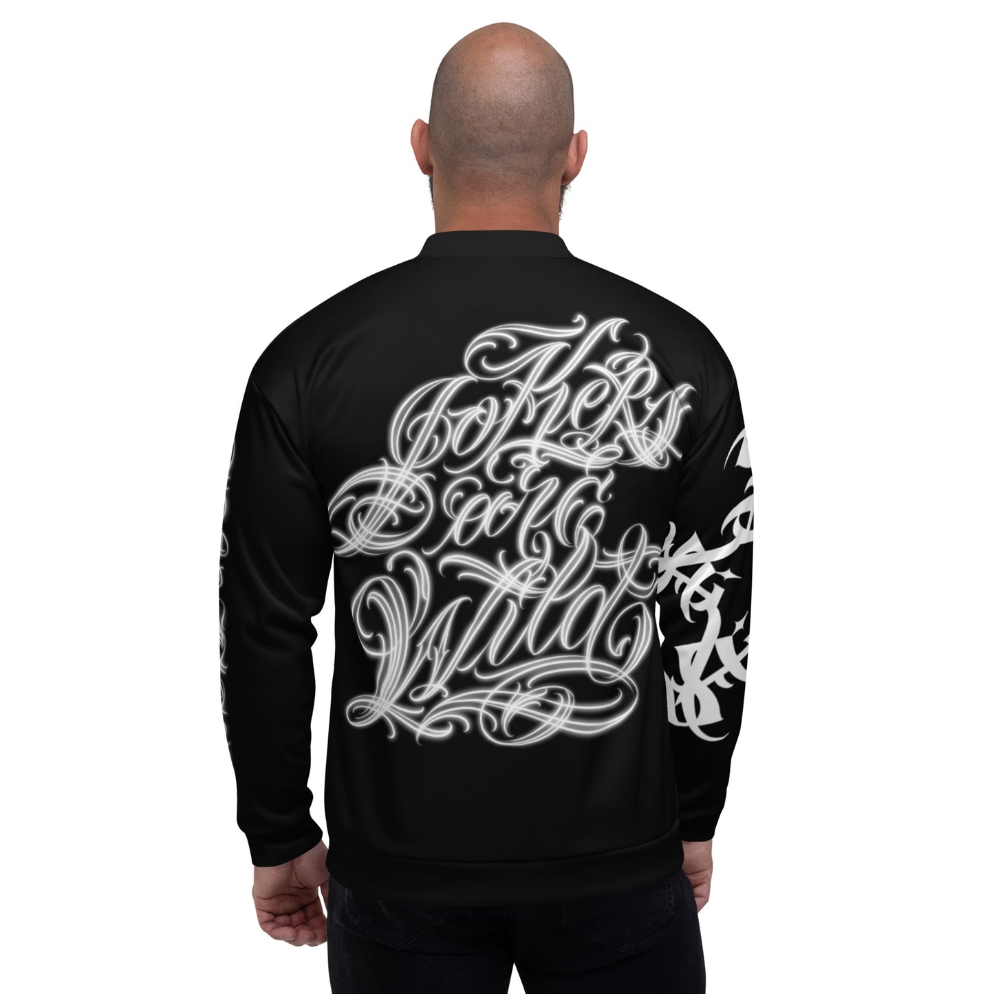Bomber Jacket - Blk- “Jokers are Wild”
