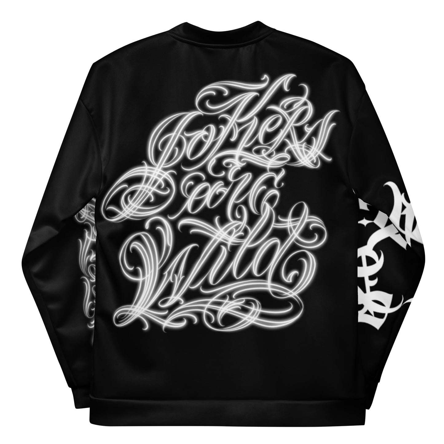 Bomber Jacket - Blk- “Jokers are Wild”