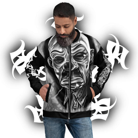 Bomber Jacket - Blk- “Jokers are Wild”