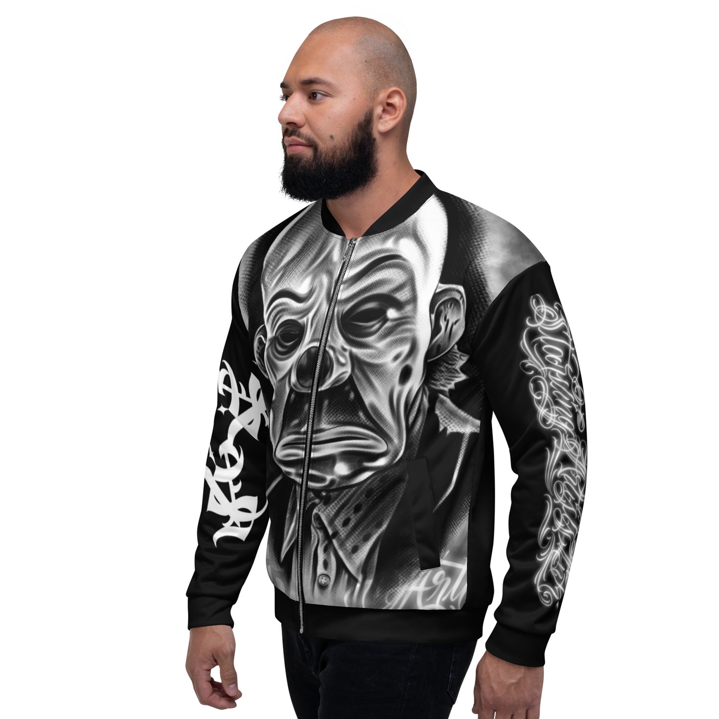 Bomber Jacket - Blk- “Jokers are Wild”