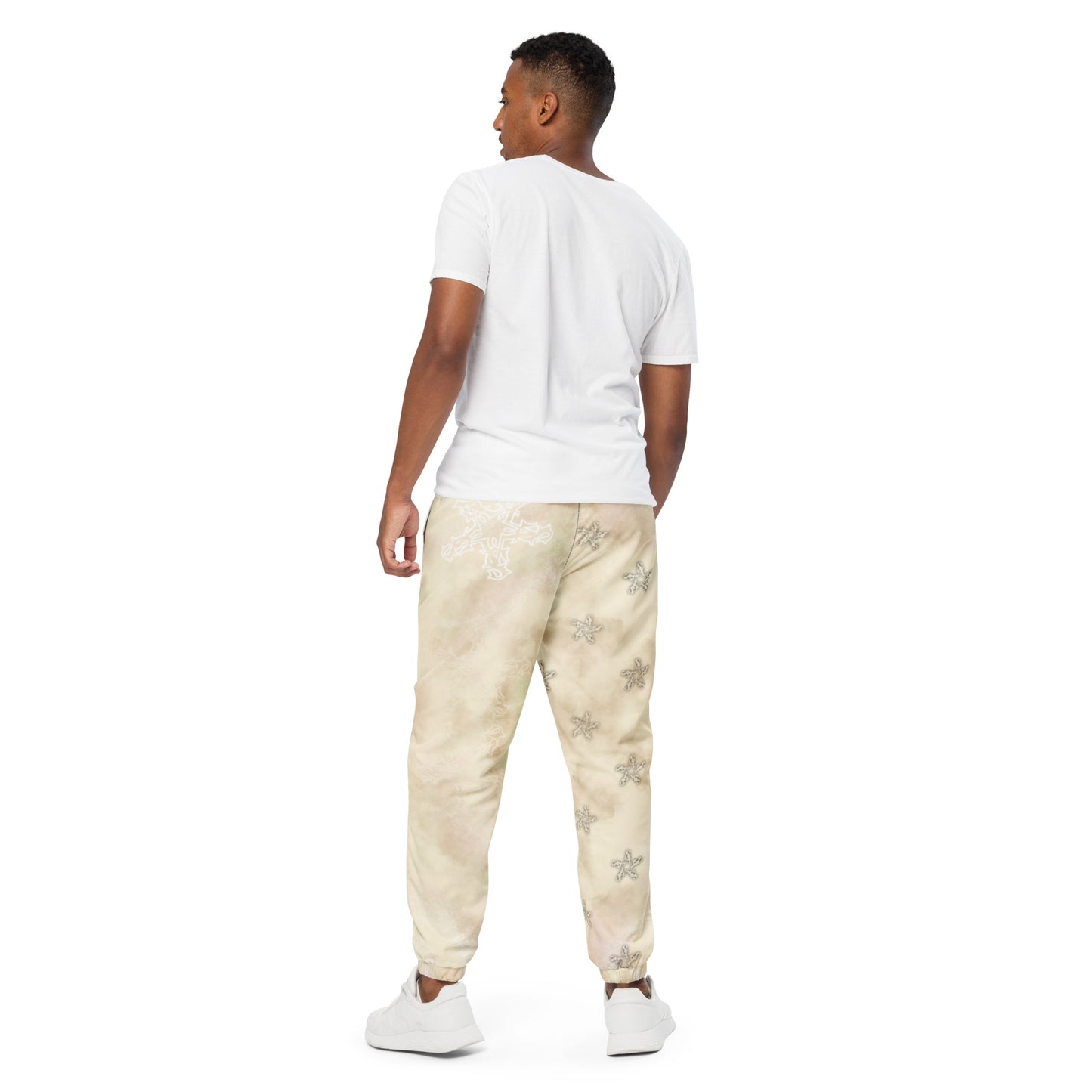 Track pants - Apricot White storm
