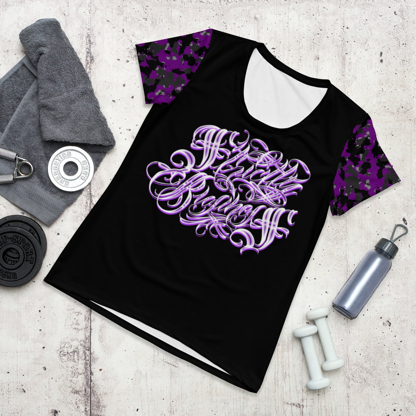 Athletic T-shirt “strictly business”