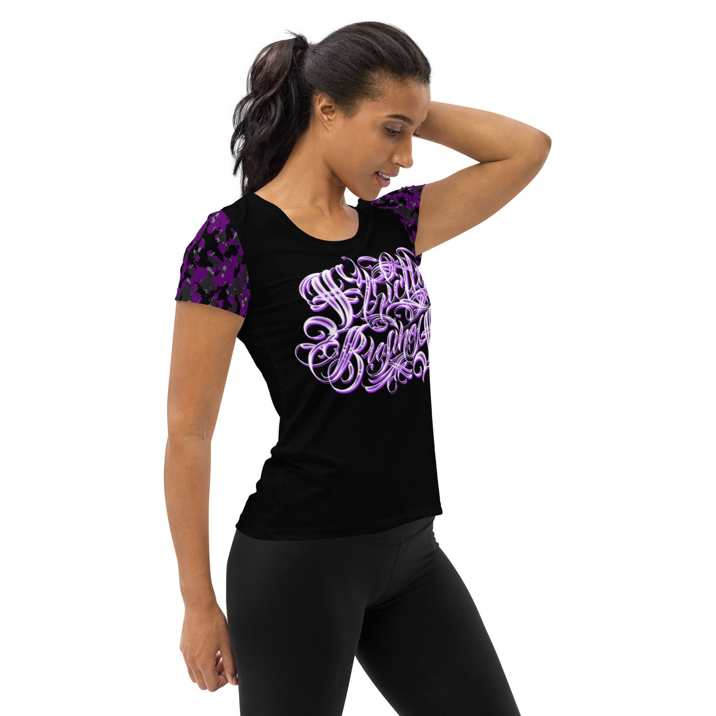 Athletic T-shirt “strictly business”