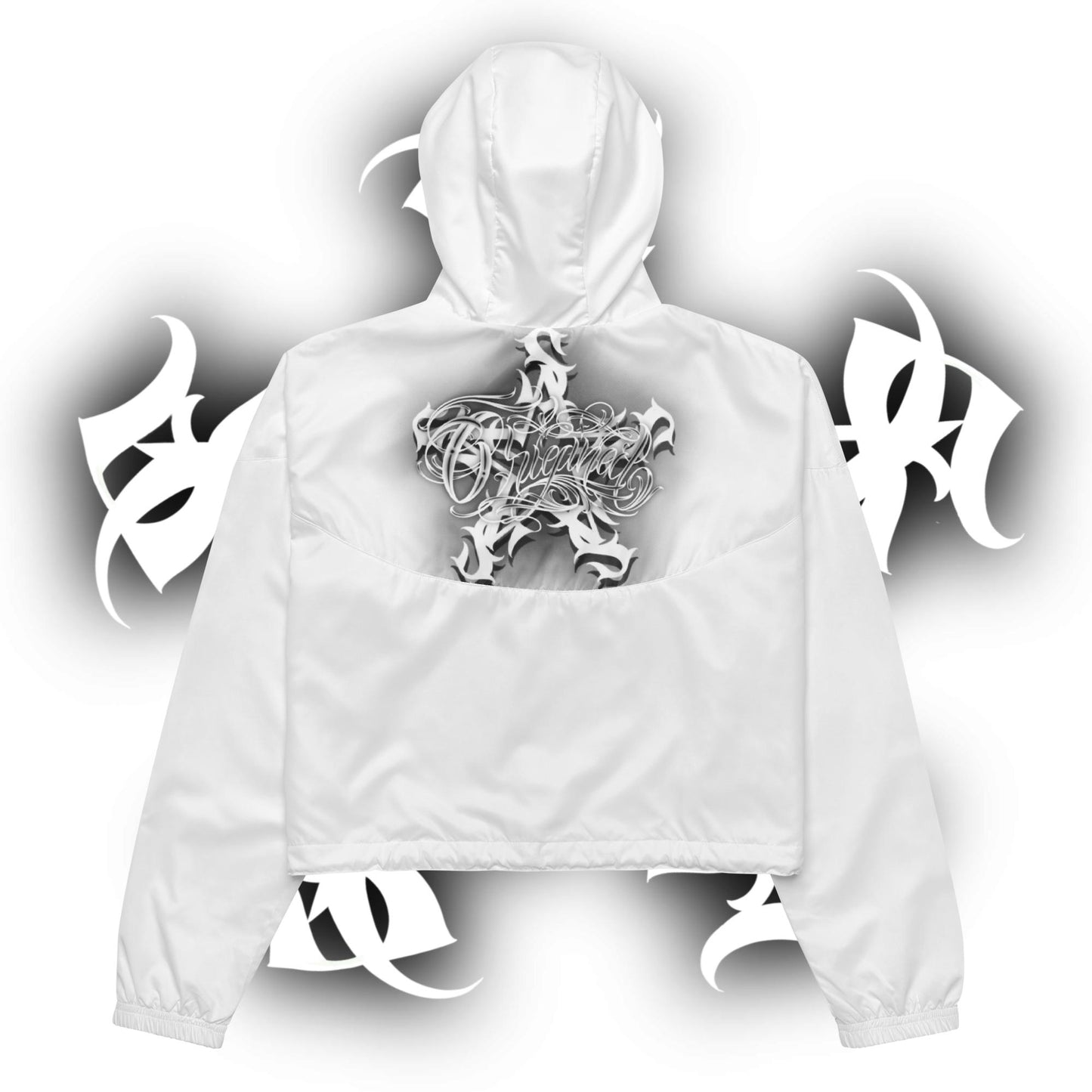 Cropped Windbreaker “Hopeless Romantic”