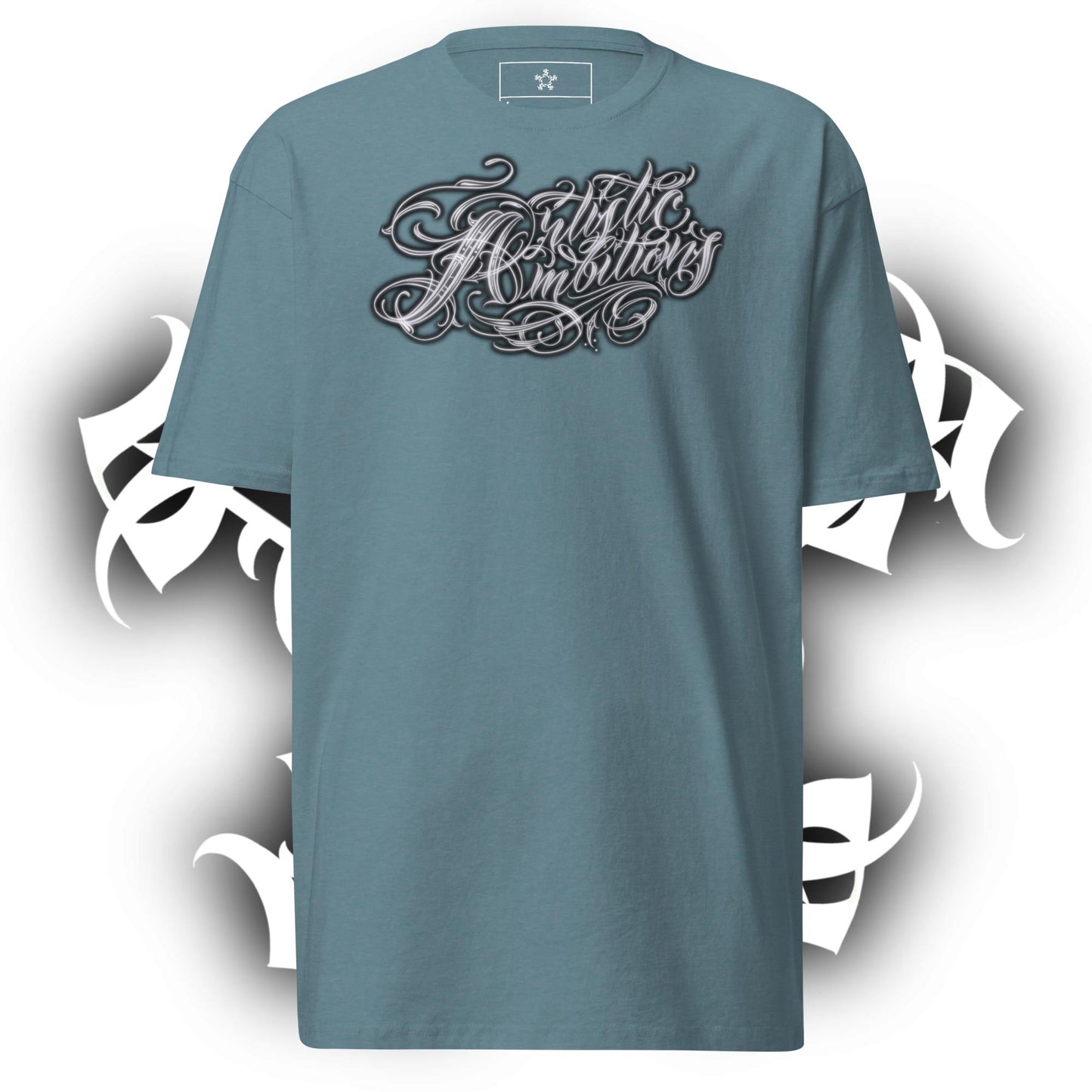 Men’s premium heavyweight tee “Artistic Ambitions”