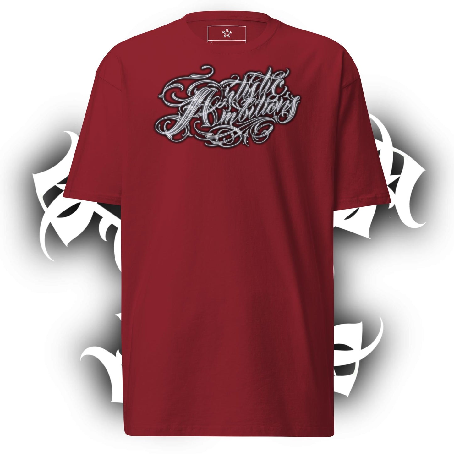 Men’s premium heavyweight tee “Artistic Ambitions”