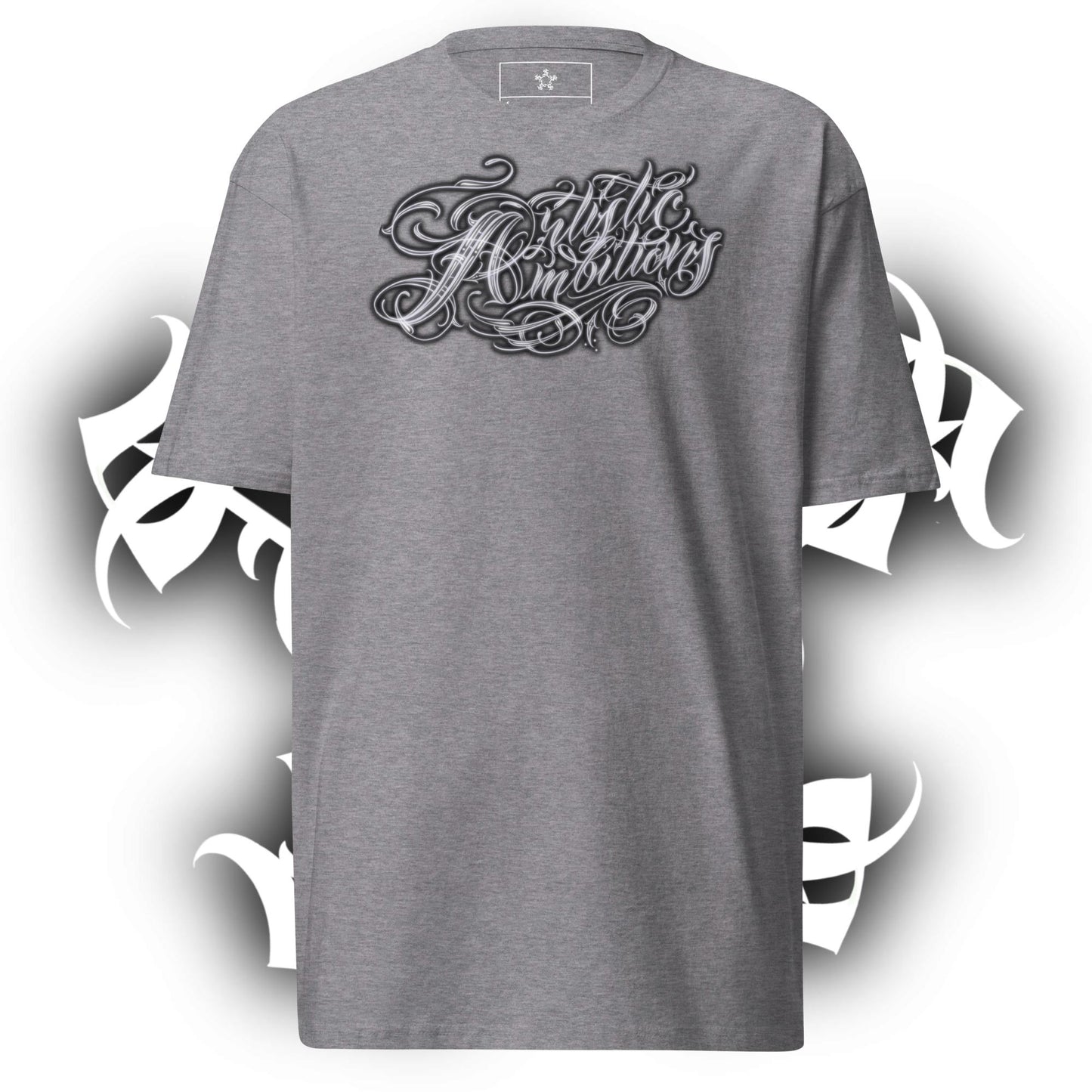 Men’s premium heavyweight tee “Artistic Ambitions”