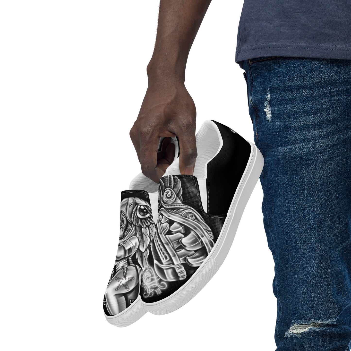 Men’s slip-on canvas shoes