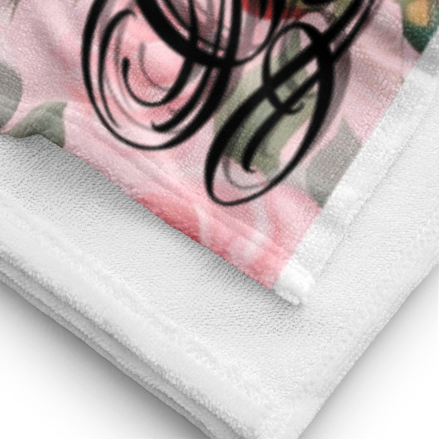 Mothers Day floral Towel