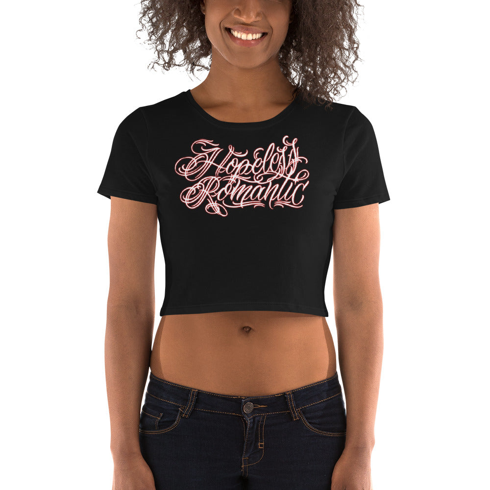 Crop Tee “Hopless Romantic”