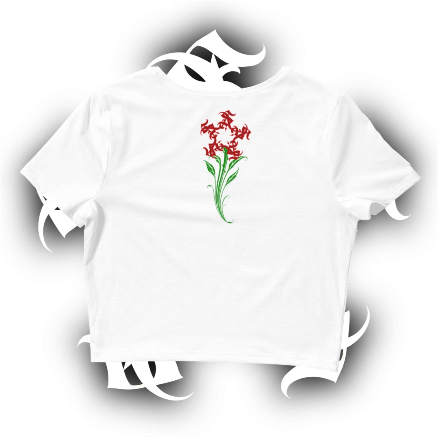 Women’s Crop Tee “Siempre Amor”