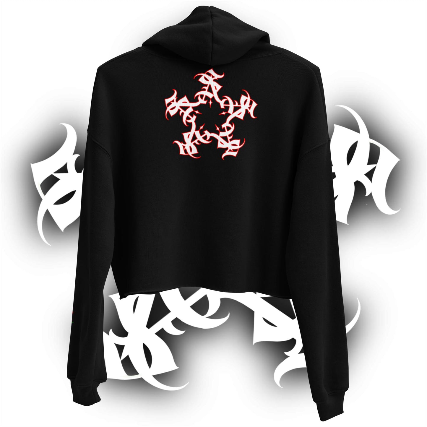 Crop Hoodie “Hopeless Romantic”