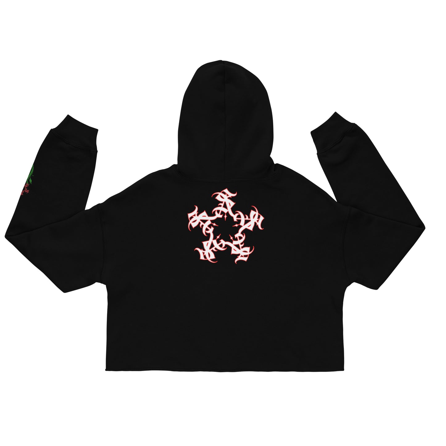 Crop Hoodie “Hopeless Romantic”
