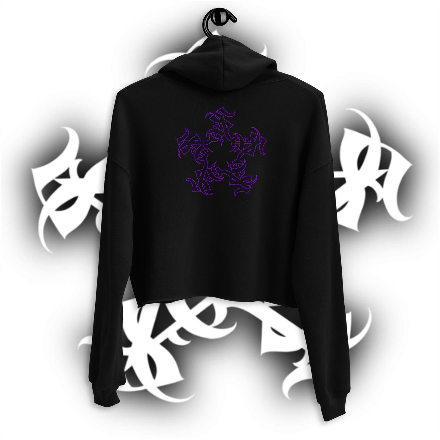 Crop Hoodie “Strictly Business”