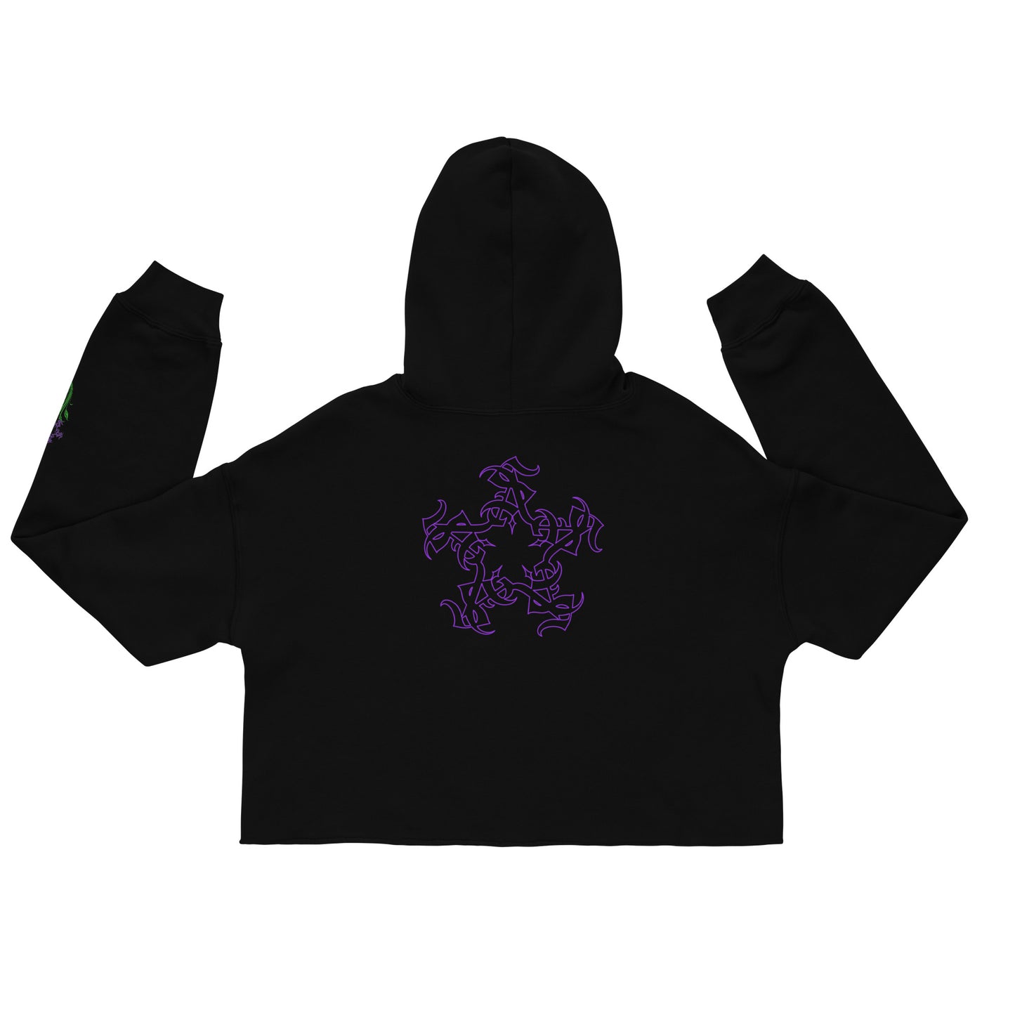 Crop Hoodie “Strictly Business”