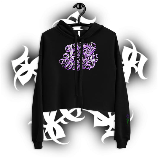 Crop Hoodie “Strictly Business”