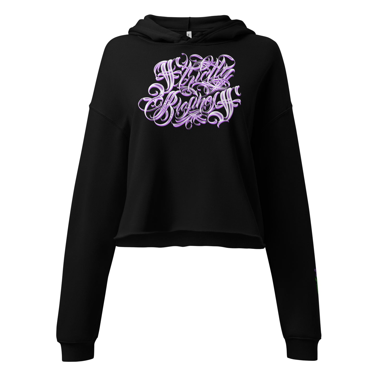 Crop Hoodie “Strictly Business”