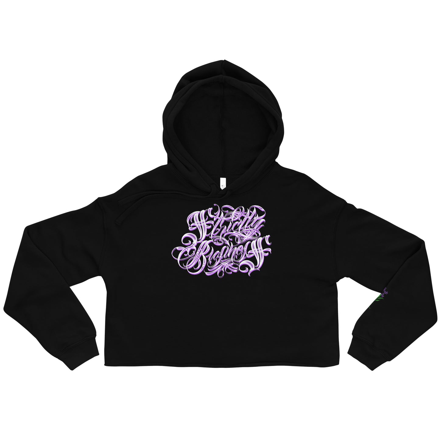 Crop Hoodie “Strictly Business”