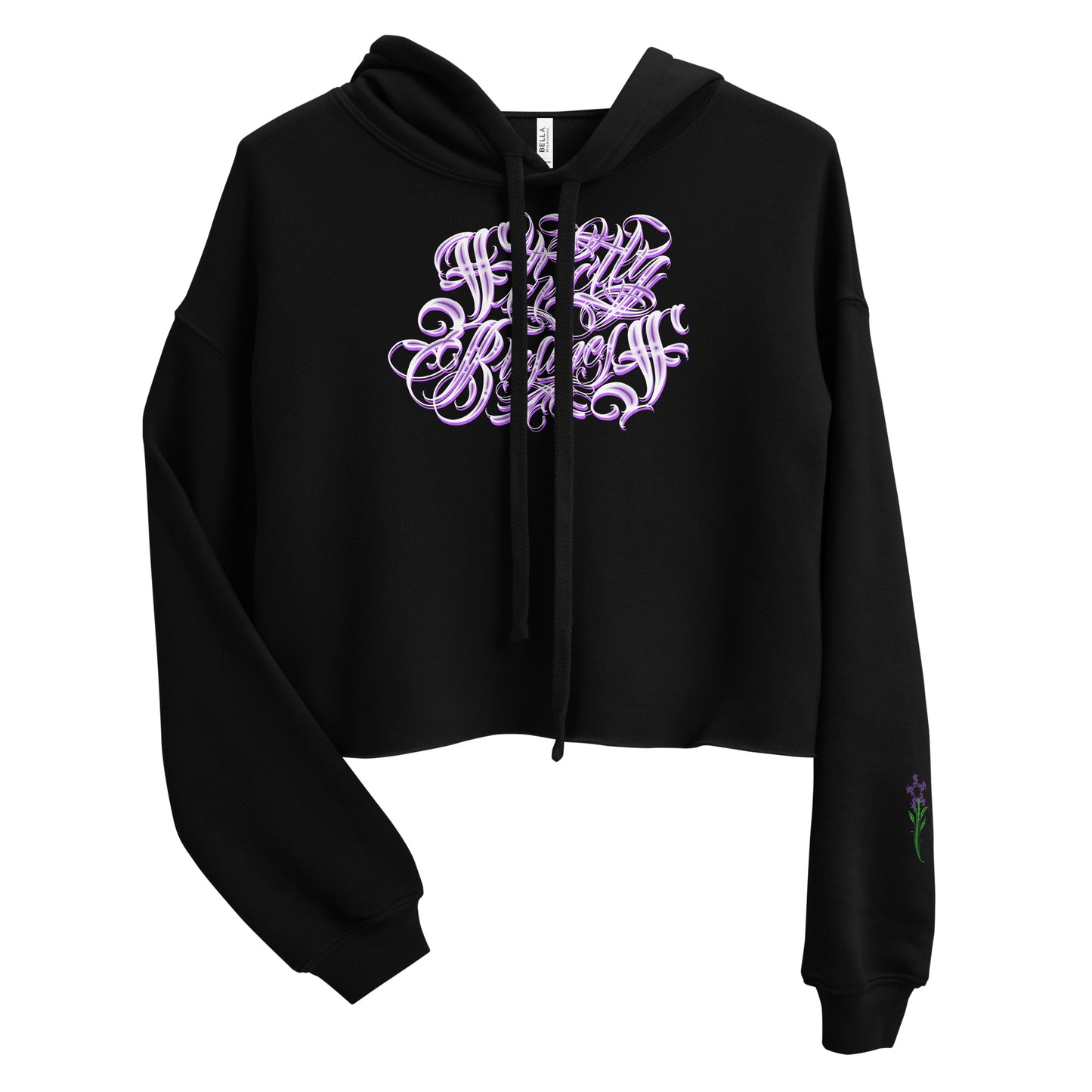 Crop Hoodie “Strictly Business”