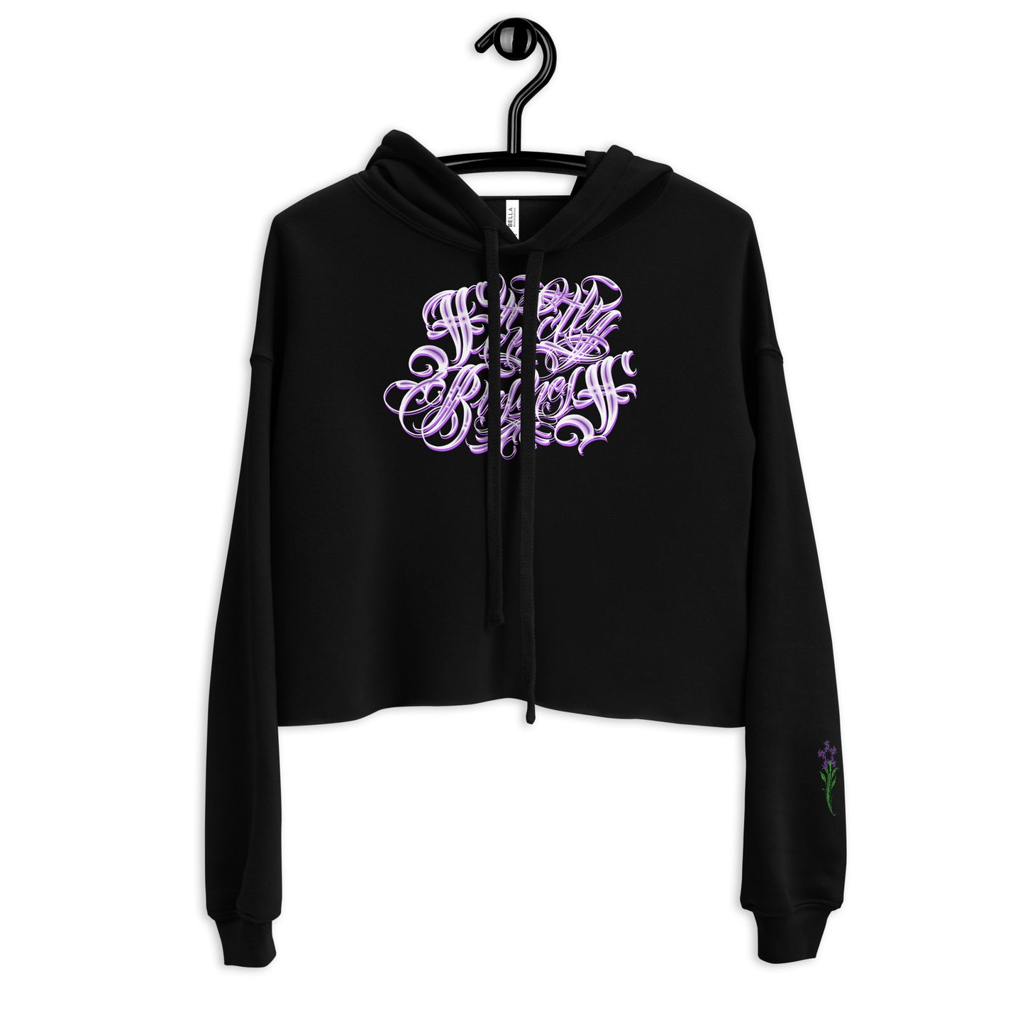 Crop Hoodie “Strictly Business”