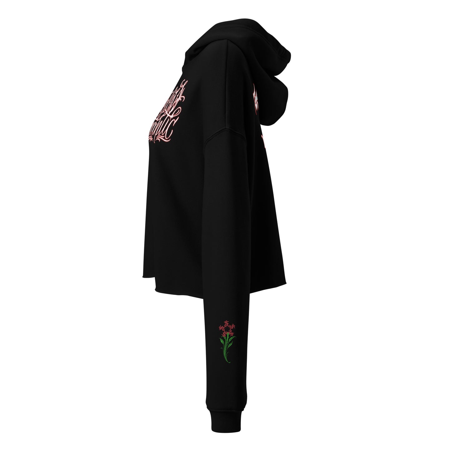 Crop Hoodie “Hopeless Romantic”