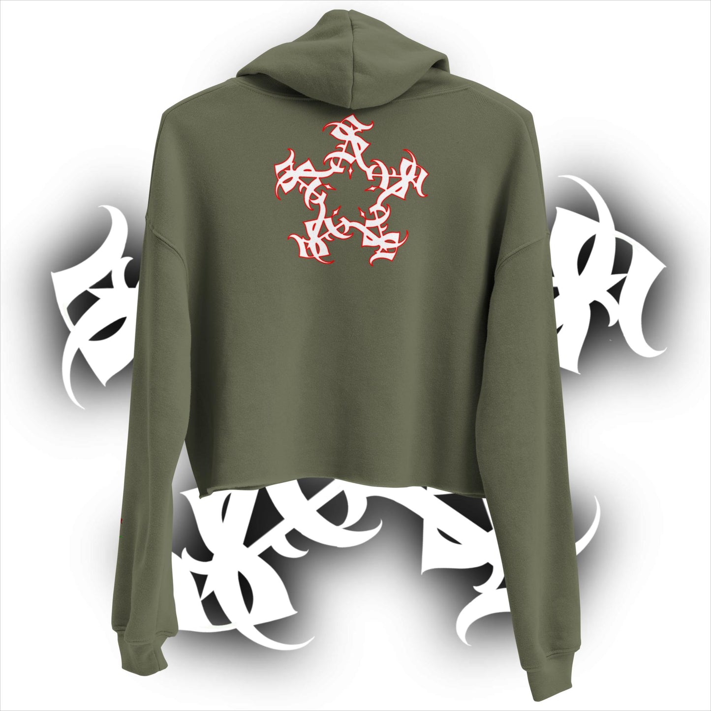 Crop Hoodie “Hopeless Romantic”