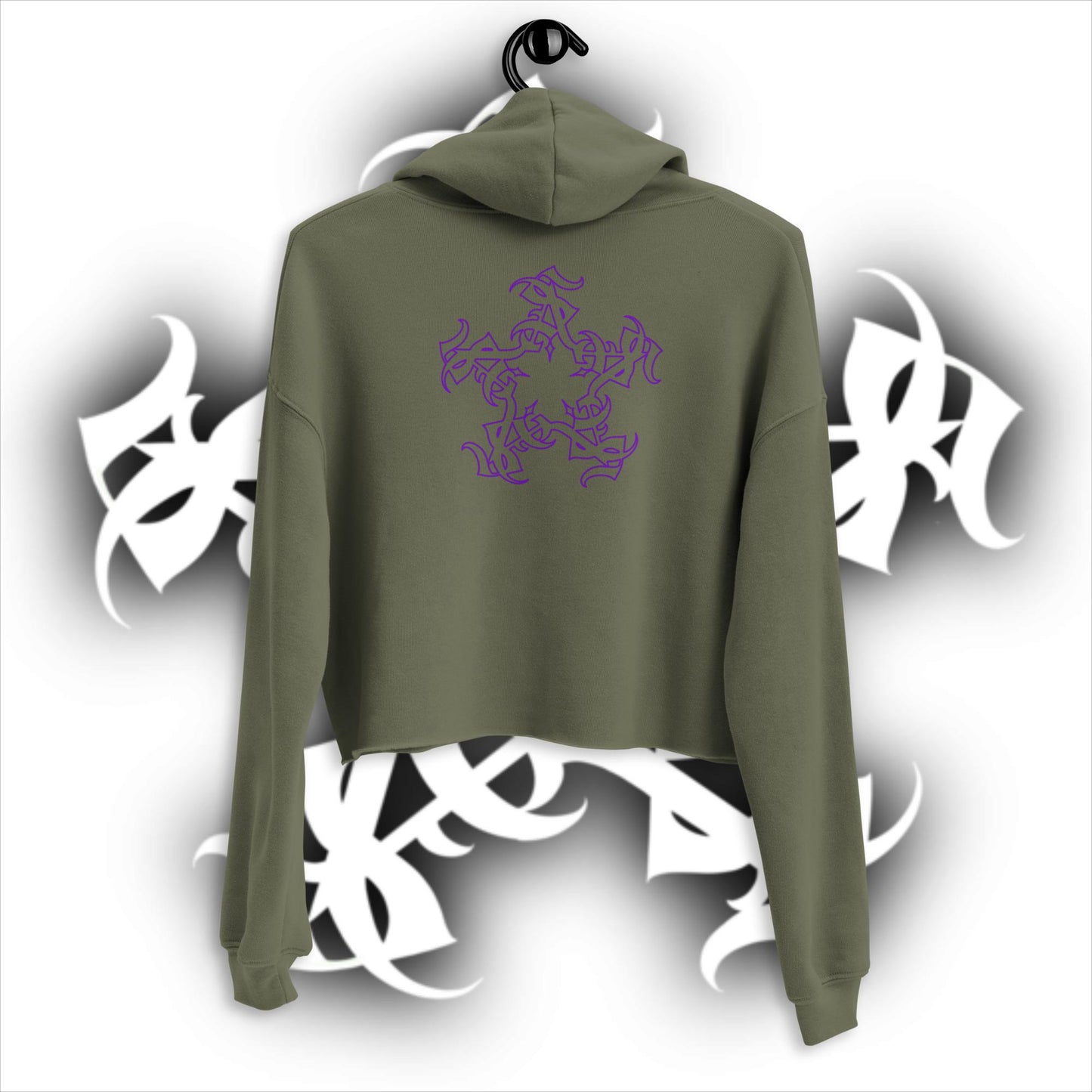 Crop Hoodie “Strictly Business”